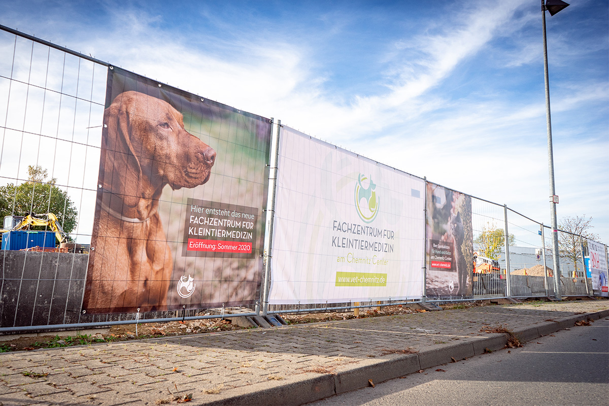 Unsere Baustelle bekommt ein TIERISCHES Gesicht