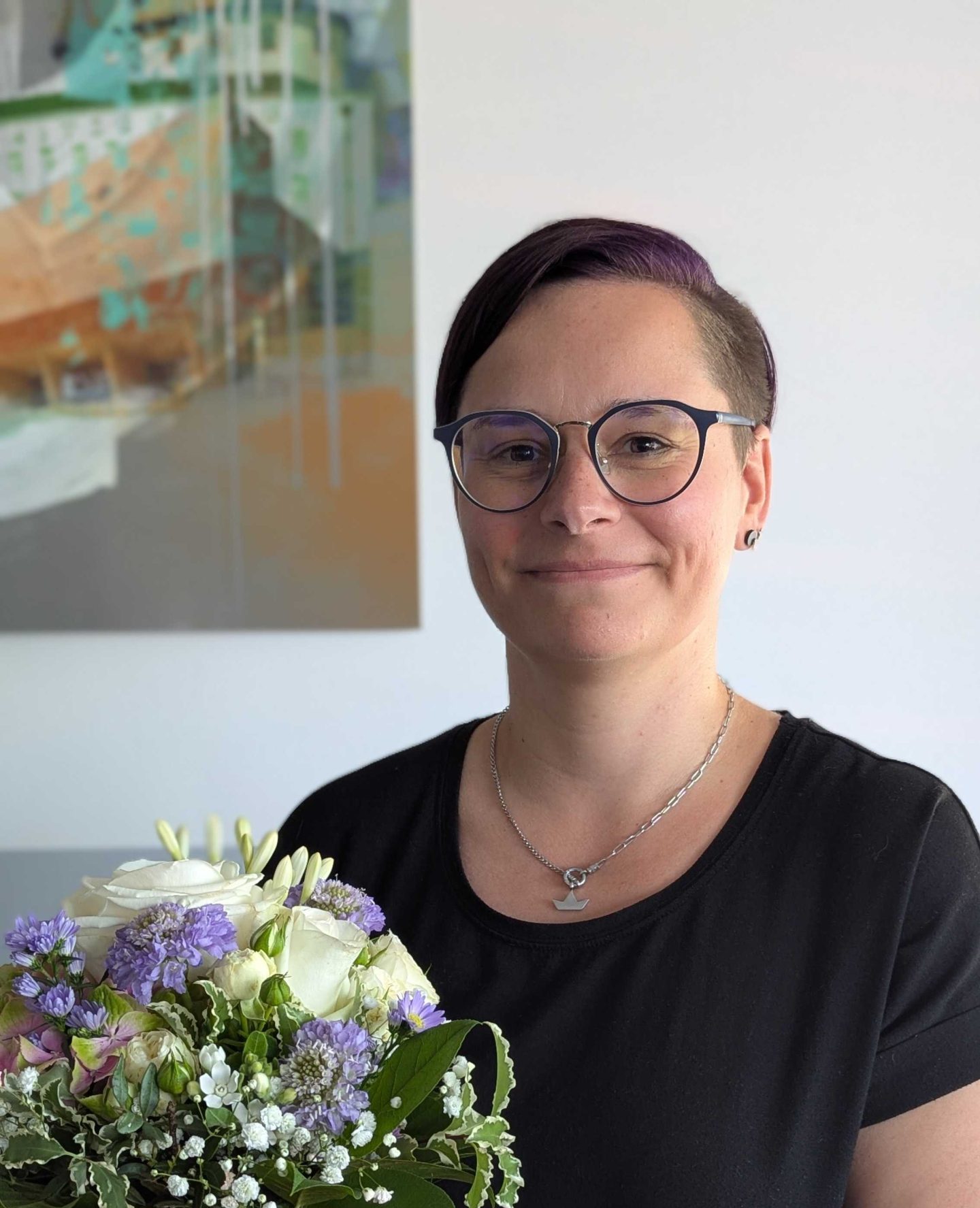 Anne im Team Anmeldung