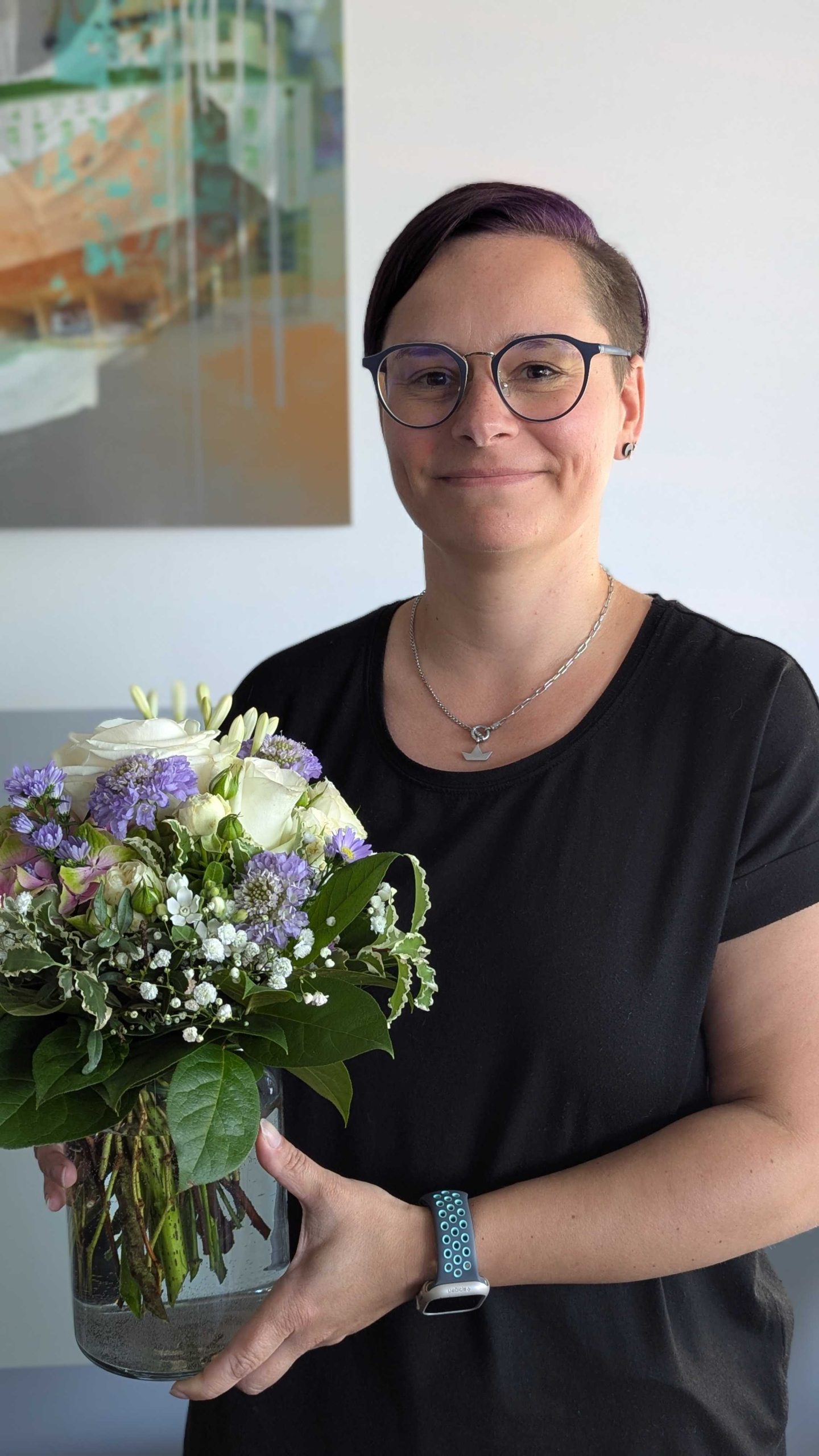 Anne im Team Anmeldung