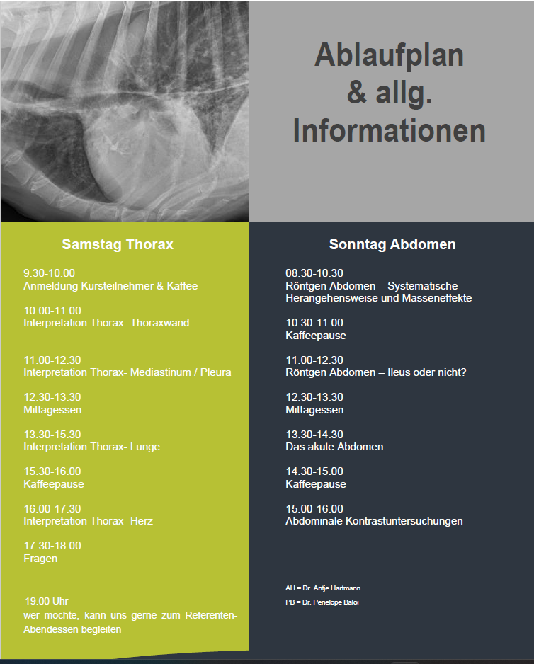 Save The Date- Intensiv-Röntgenkurs mit Vet Campus