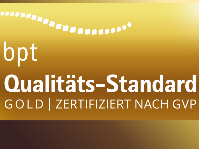 GVP Gold Zertifizierung