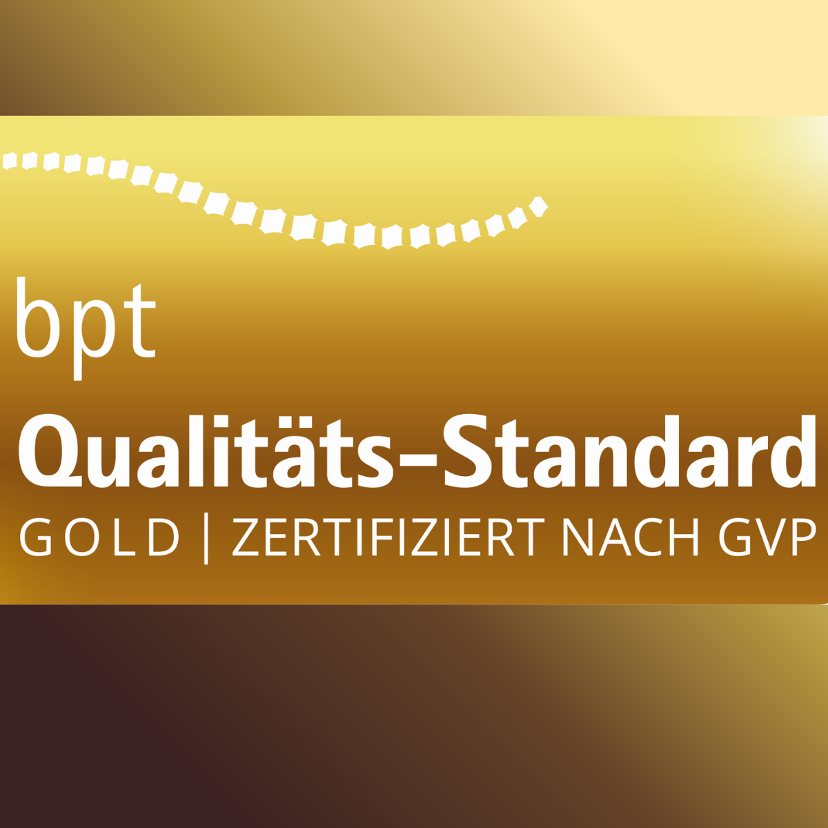 GVP Gold Zertifizierung
